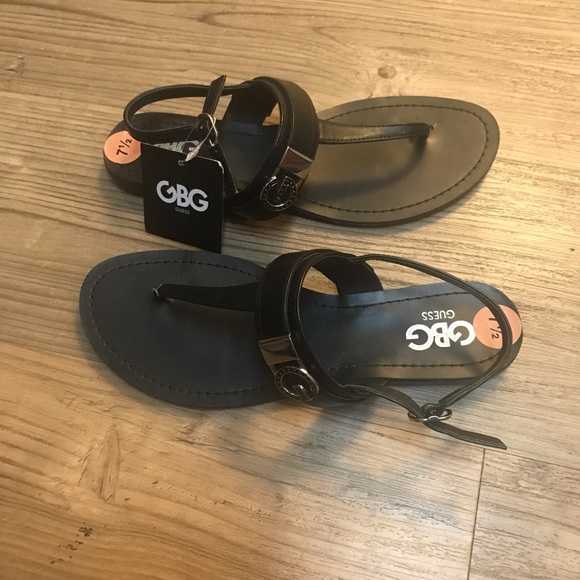 😇NWT Guess T-Strap Sandals - Picture 5 of 6